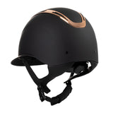 Cap Apocalypse donna calotta opaca omologazione EN 1384-2023 Equestro