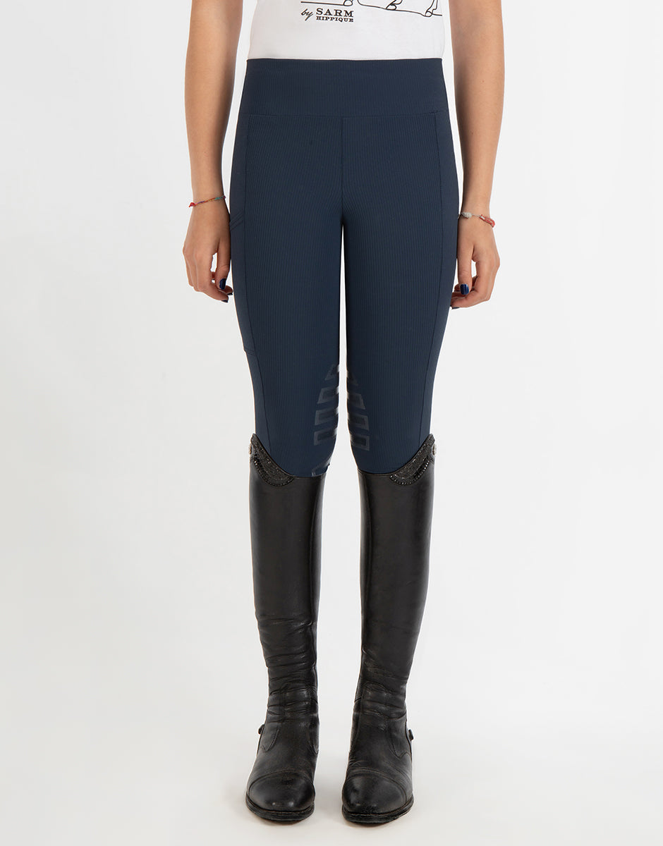 Leggings donna a righe Elena Sarm Hippique