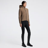 Felpa con Cappuccio da Donna Cavalleria Toscana in Fleece Tecnico