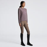 Felpa Girocollo da Donna Cavalleria Toscana in Fleece Tecnico