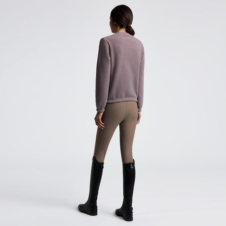 Felpa Girocollo da Donna Cavalleria Toscana in Fleece Tecnico