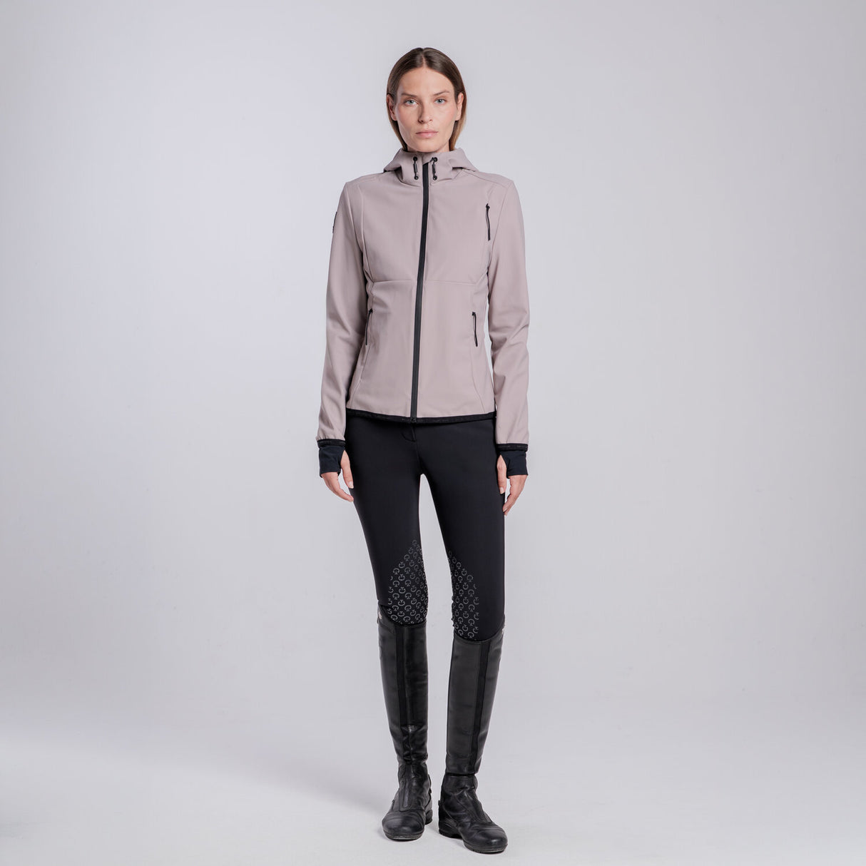 SOFTSHELL CON CAPPUCCIO DA DONNA Cavalleria Toscana