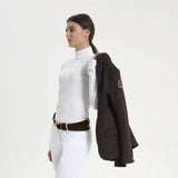 PEARL / Giacca competizione donna dark taupe