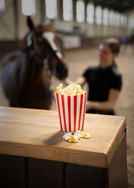 Caramelle Popcorn | Meringhe vegane a forma di cavallo in edizione limitata Candy Horse
