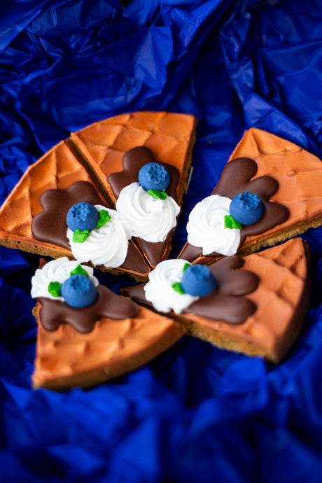 Torta waffle decorata Candy Horse