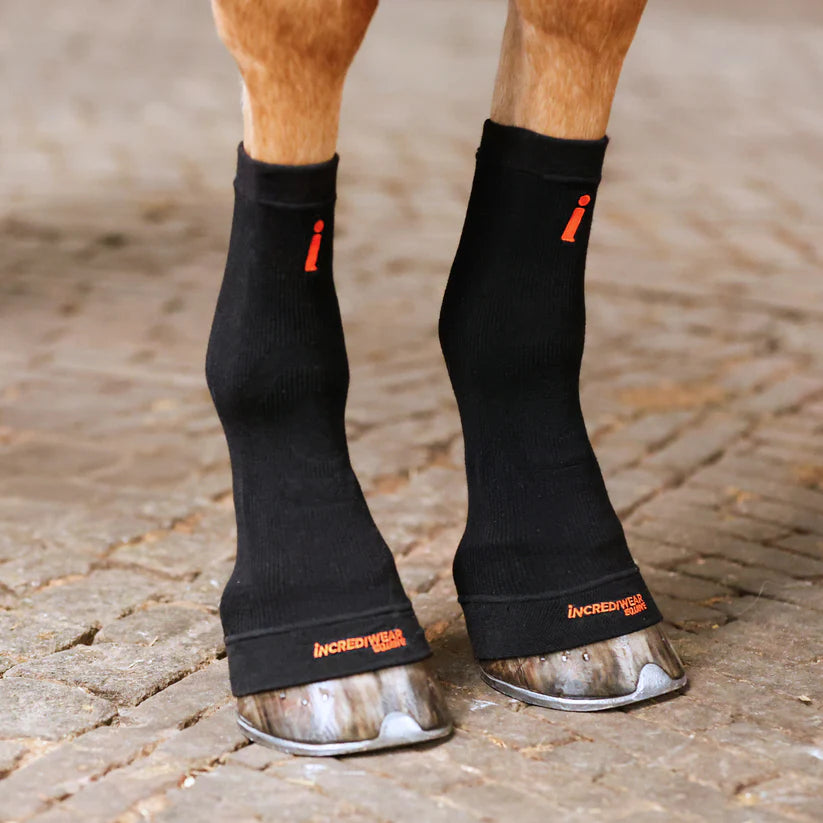 Incrediwear Equine Circulation Hoof Socks Black