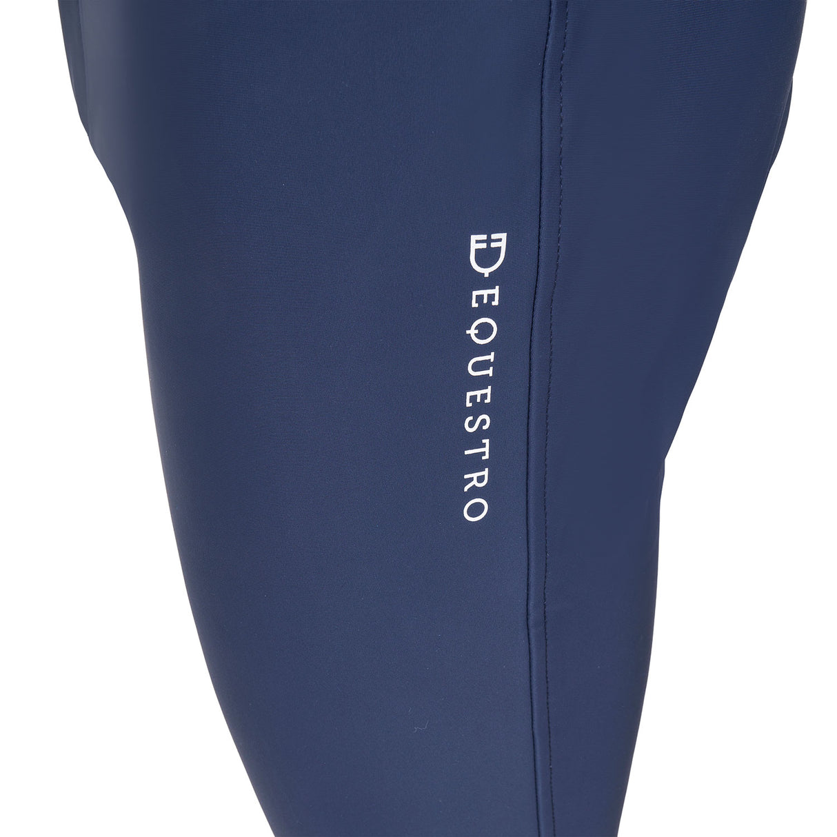 Pantaloni uomo grip ginocchio Equestro X FISE navy blazer