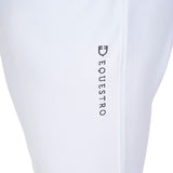 Pantaloni uomo grip ginocchio Equestro X FISE bianco