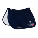 Sottosella salto con logo ricamato Equestro X FISE full