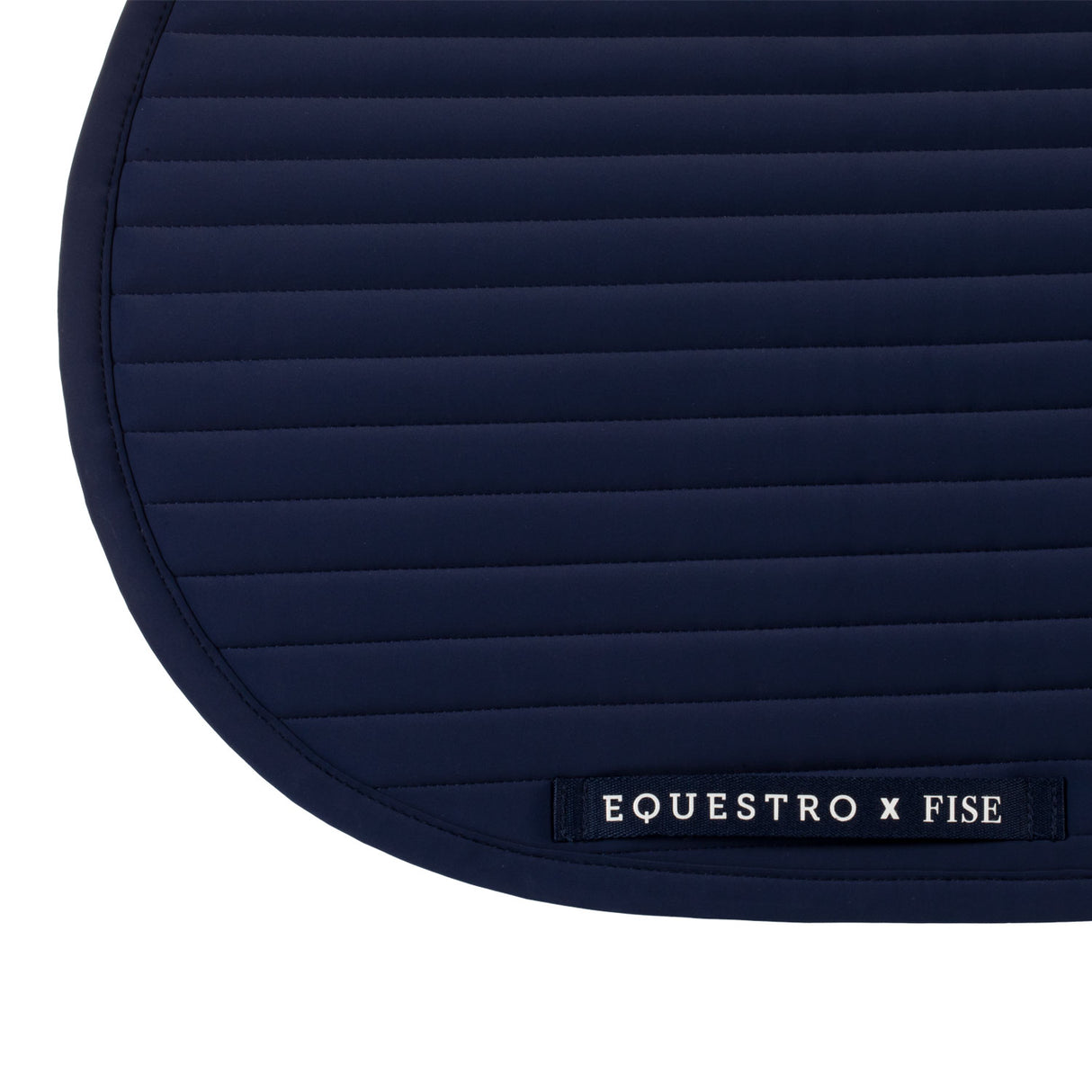 Sottosella salto con logo ricamato Equestro X FISE full