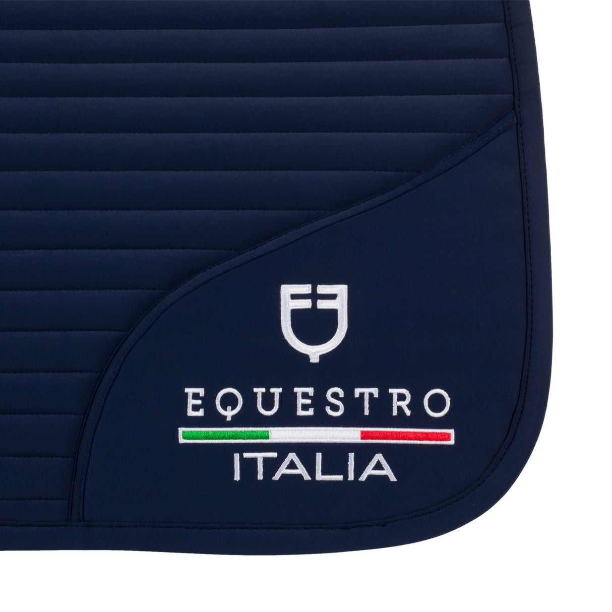 Sottosella salto con logo ricamato Equestro X FISE full