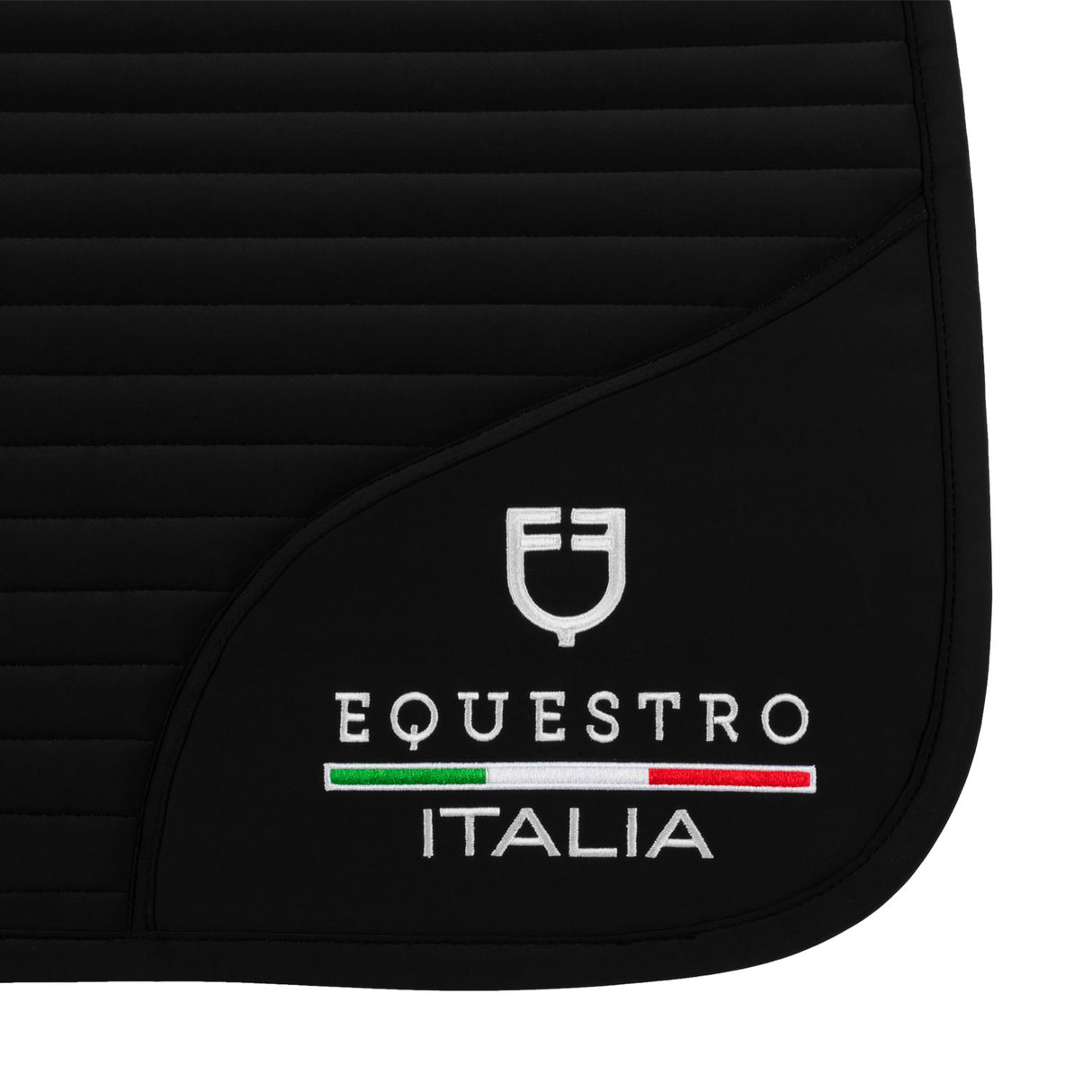 Sottosella salto con logo ricamato Equestro X FISE full