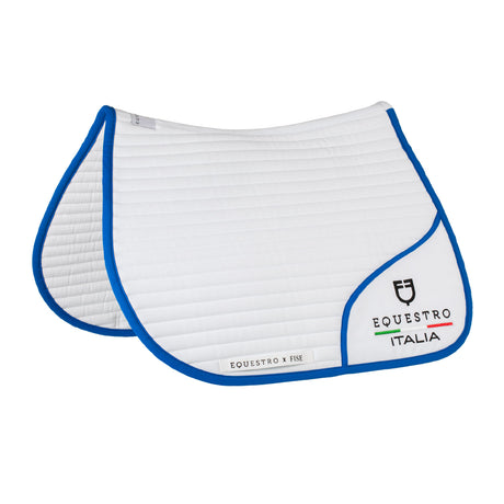 Sottosella salto con logo ricamato Equestro X FISE full