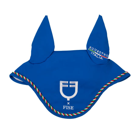 Cuffietta con piping tricolore Equestro X FISE