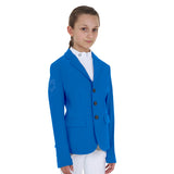 Giacca unisex bambini da concorso tre bottoni Equestro x Fise