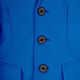 Giacca unisex bambini da concorso tre bottoni Equestro x Fise