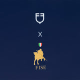 Tenda box lunga logo ricamato Equestro X FISE