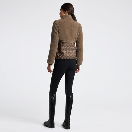 Giacca da Donna Cavalleria Toscana in Pile e Nylon con Zip