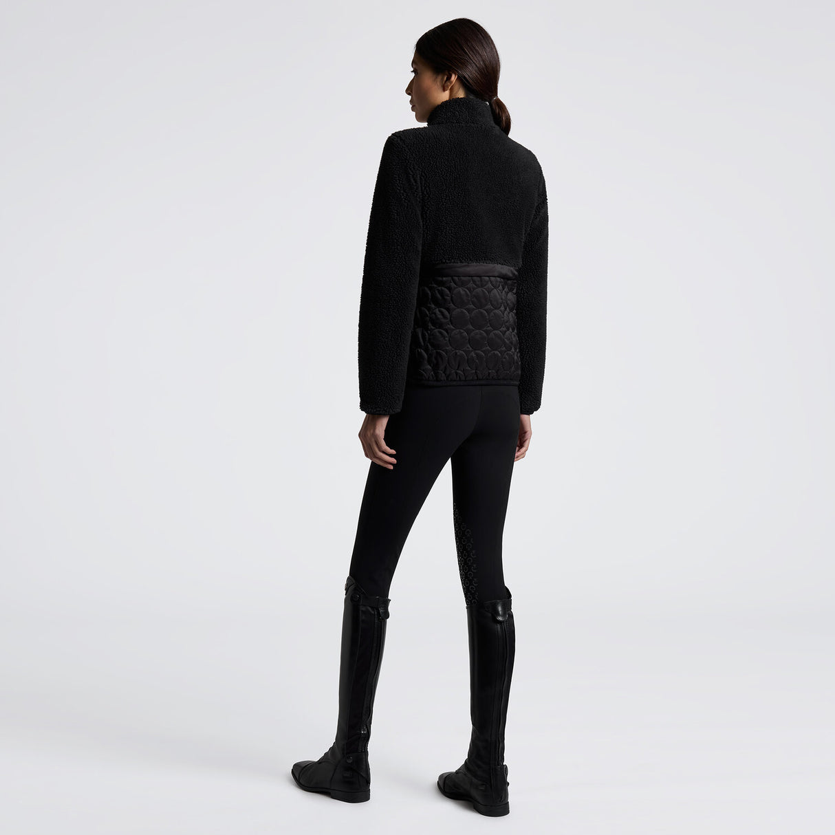 Giacca da Donna Cavalleria Toscana in Pile e Nylon con Zip