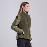 MAGLIA IN PILE TEDDY CON ZIP DA DONNA Cavalleria Toscana