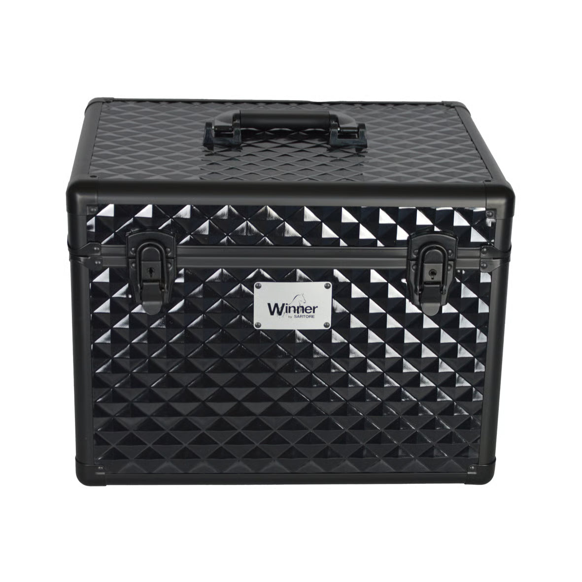 BAULETTO DIAMOND GROOMING AZZURRO 40X30X30 WINNER CON SEPARATORI