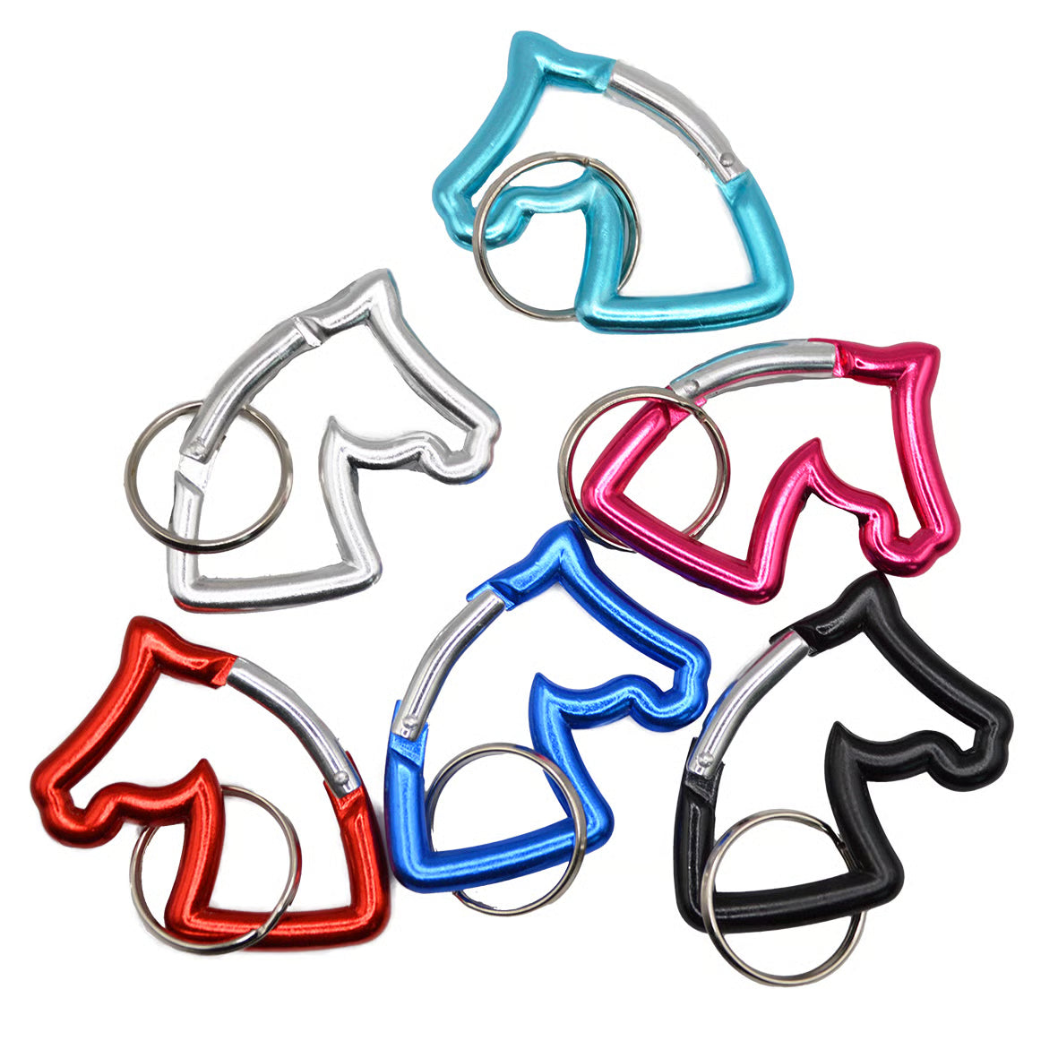 PORTACHIAVI ALLUMINIO APRIBILI AZZURRO, FUCSIA ARGENTO,NERO,ROSSO,BLU,LILLA