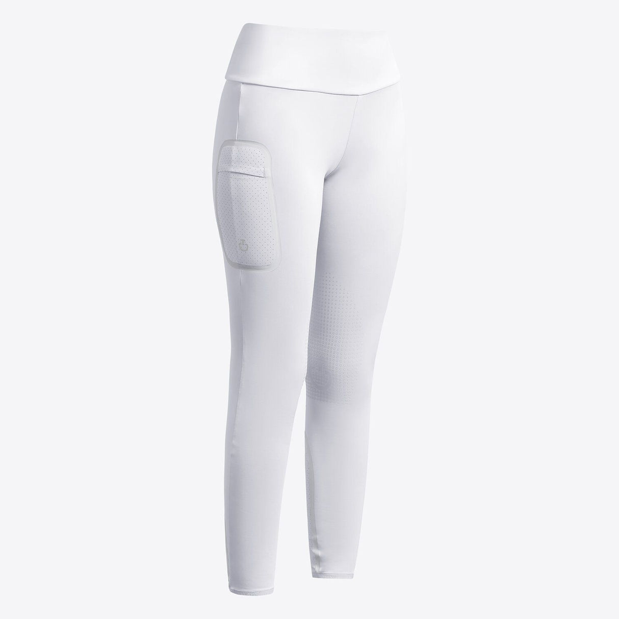 Leggings Cavalleria Toscana da bambina jumping grip al ginocchio