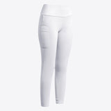 Leggings Cavalleria Toscana da bambina jumping grip al ginocchio