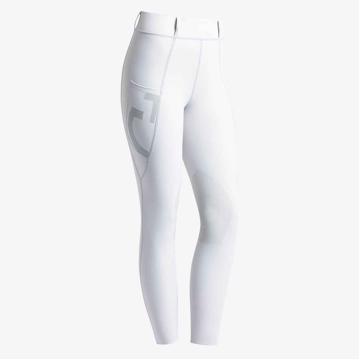 Leggings Jumping Cavalleria Toscana donna bianco