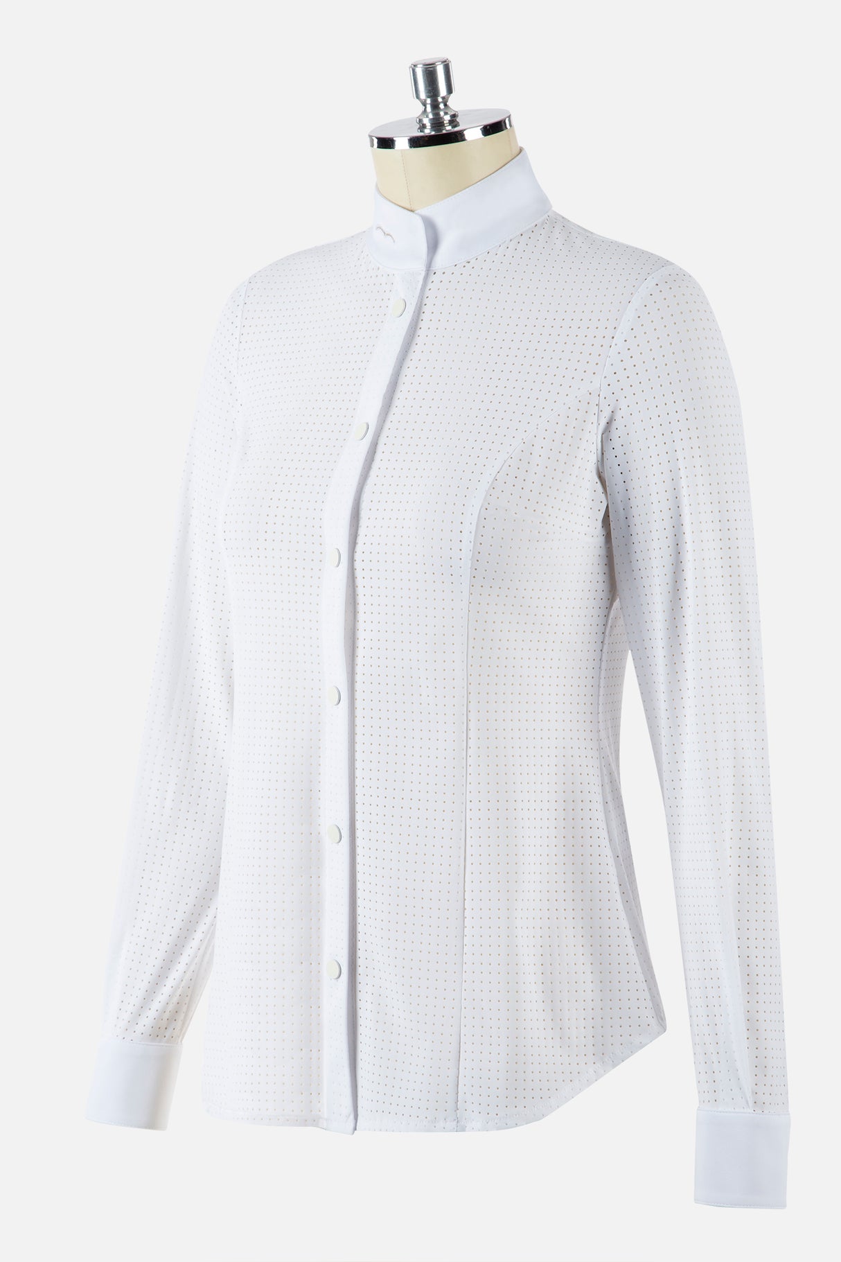 Polo da gara donna manica lunga traforata modello Paris Animo