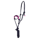 Cavezza con corda intrecciata sulla nasalina