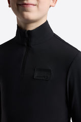 Polo training bambino unisex con zip RG