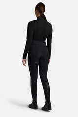 Polo da training con zip e strass da donna RG