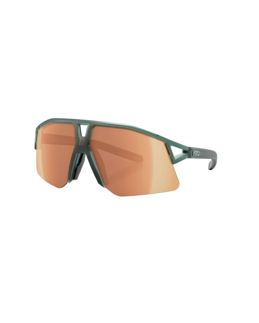 Occhiali Koo Hype green glass matt/copper
