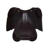 Sella salto in cuoio martellato Equestro