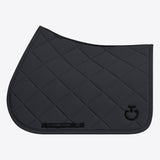 Sottosella e cuffia jumping in jersey trapuntato Cavalleria Toscana grigio