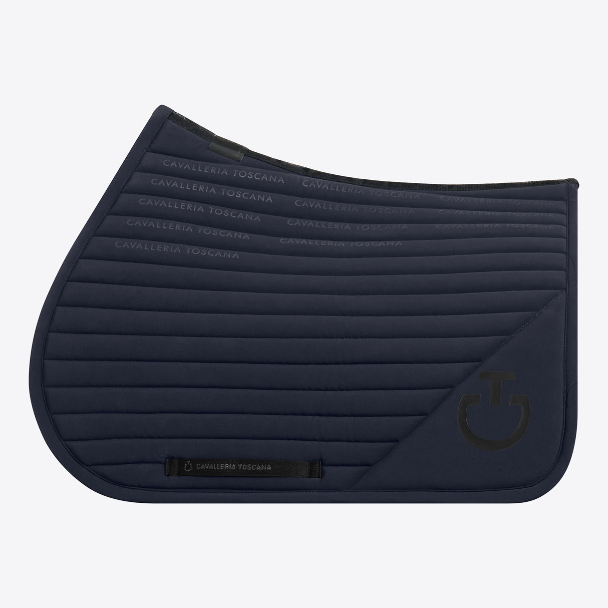 Sottosella Jumping Cavalleria Toscana in Jersey con Logo Stampato blu