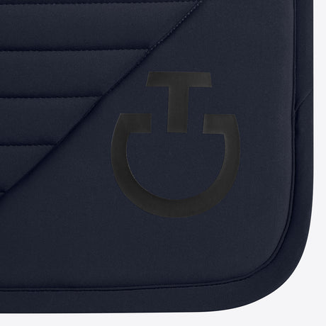 Sottosella Jumping Cavalleria Toscana in Jersey con Logo Stampato blu