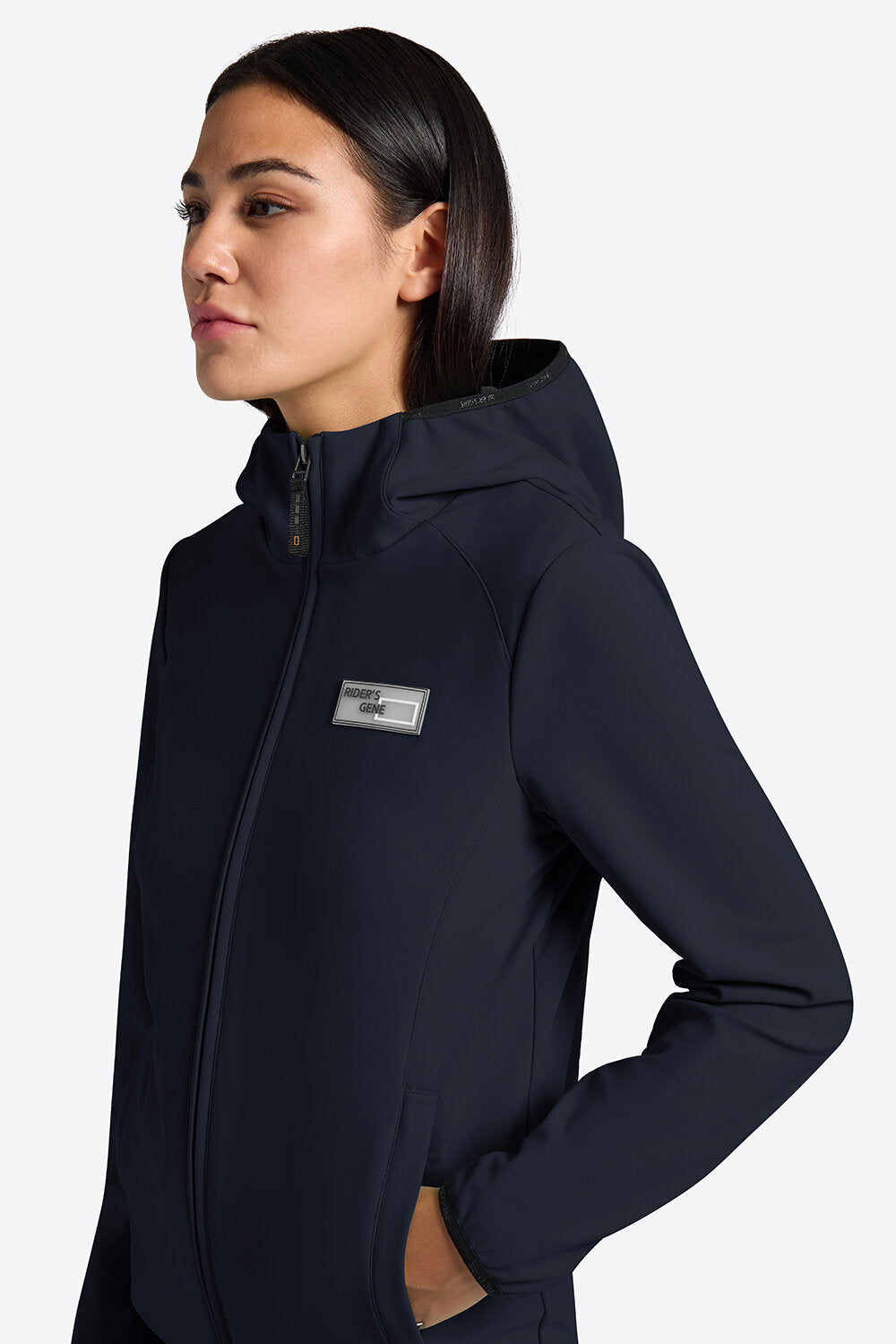 Softshell Rider’s Gene da Donna con Cappuccio e Zip