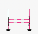 Ostacolo rosa per hobby horse QHP