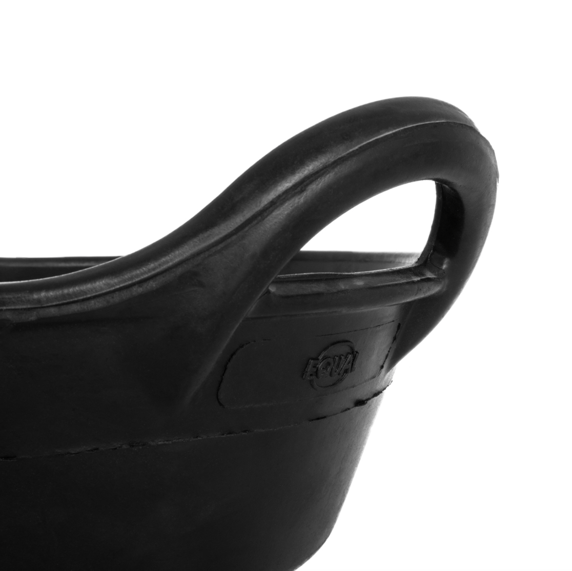 Mangiatoia da terra gommata nera 20L e 11L