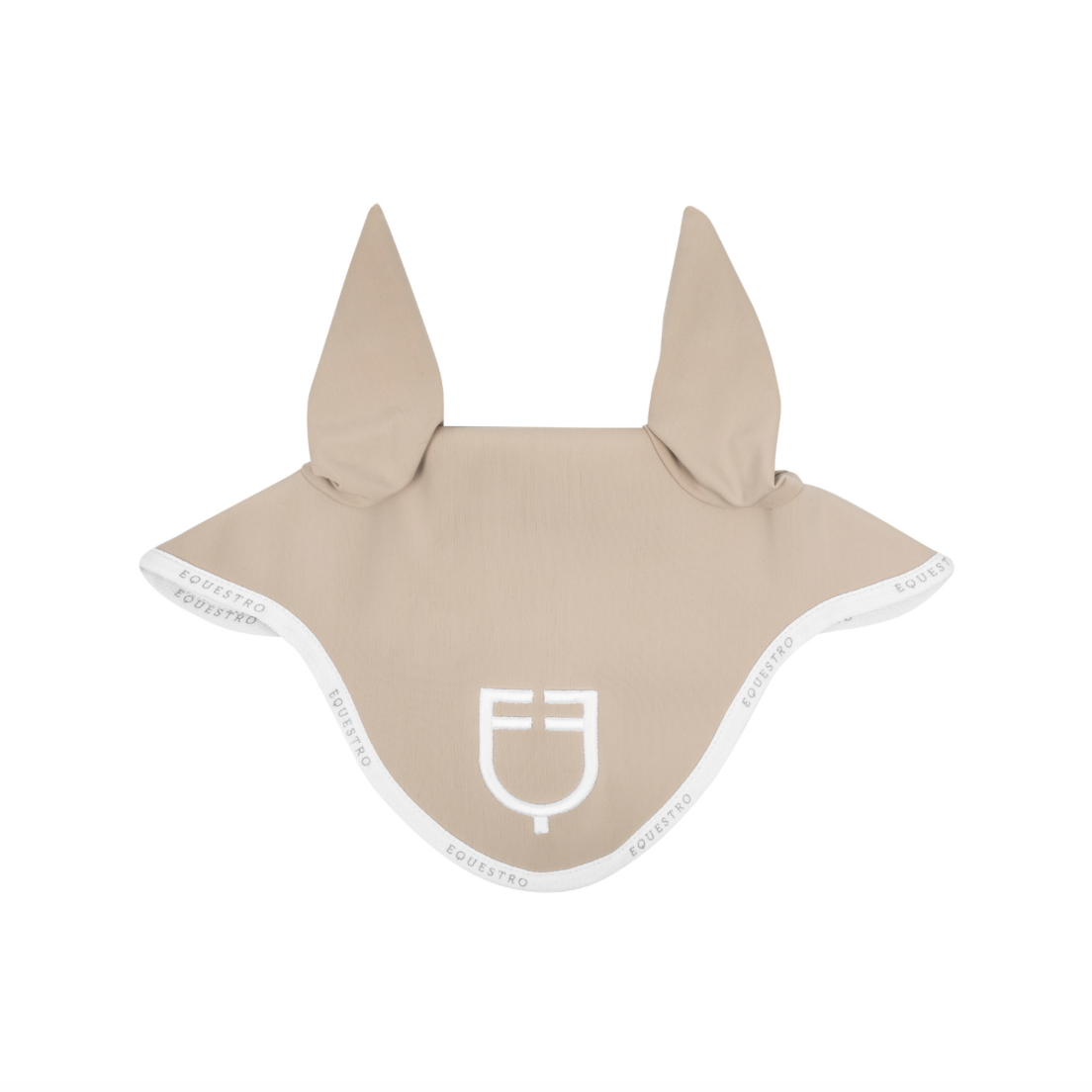 Cuffietta per cavallo in tessuto con logo centrale Equestro
