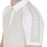 Polo uomo da concorso slip fit quattro bottoni Equestro