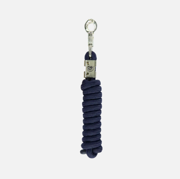 Lunghina con gancio antipanico in nylon Kentucky blu