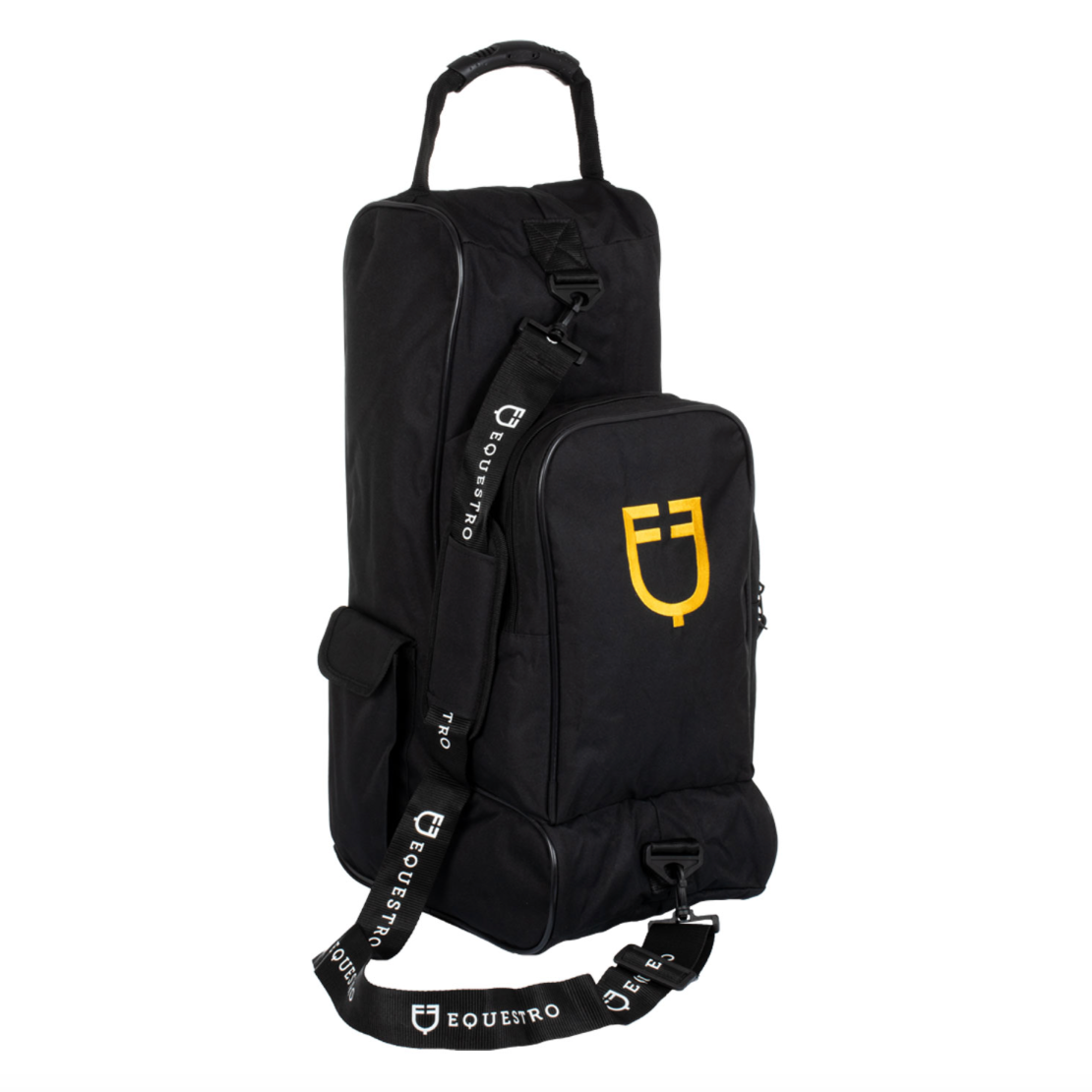 Borsa portastivali e casco due zip Equestro
