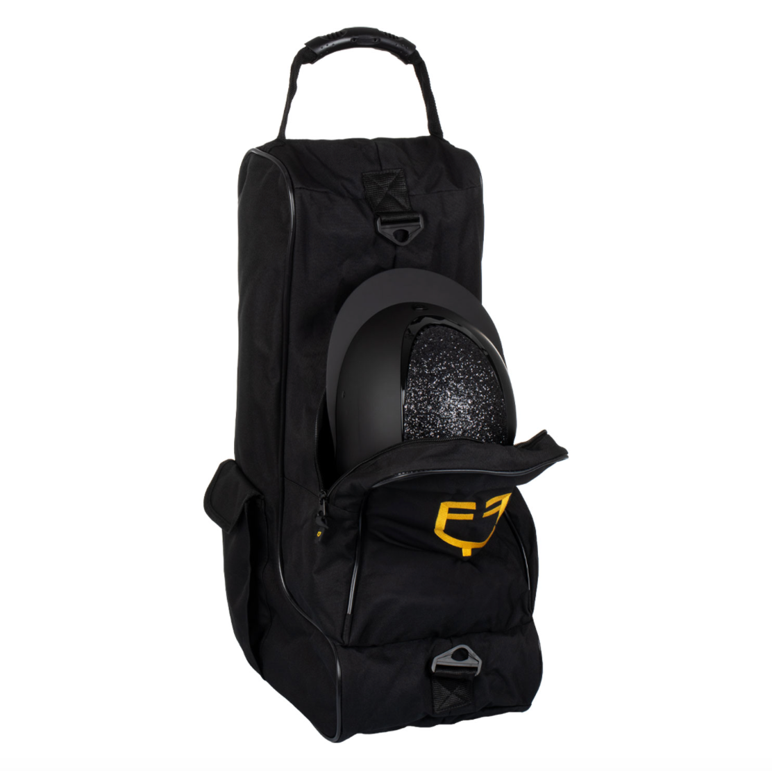 Borsa portastivali e casco due zip Equestro