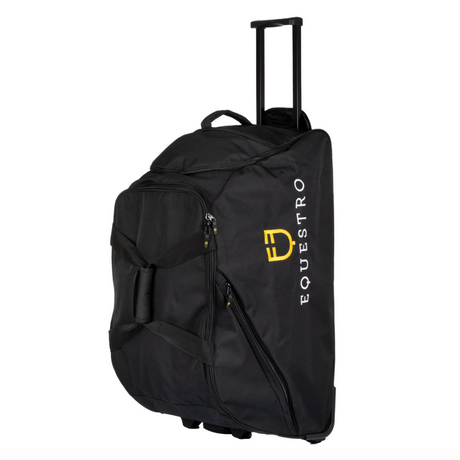 Borsa trolley Equestro con logo ricamato