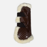 Stinchiere Vegan Sheepskin Velcro Kentucky marrone