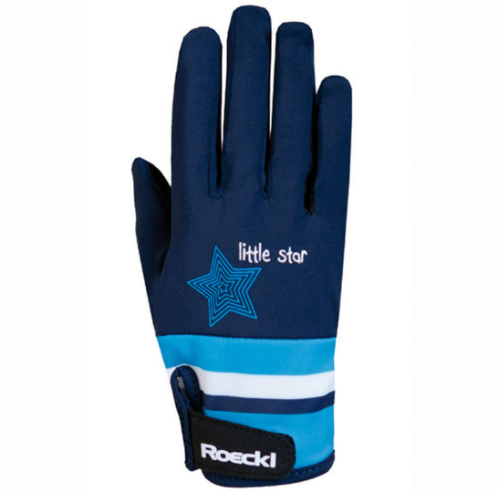 Guanti da bambino Roeckl Kids Kelly blu