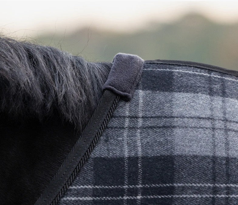 Coperta in lana a quadri QHP